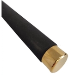 Matraque télescopique acier doré 62,5cm résistante