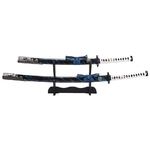 ENSEMBLE DE KATANAS ORNEMENTAUX KATANA