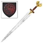 ÉPÉE ORNEMENTALE 103CM + PLAQUE BOIS DECO