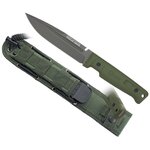 Couteau tactique K25 lame titane poignée caoutchouc