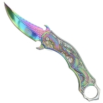 COUTEAU PLIANT KARAMBIT À RESSORT SCK