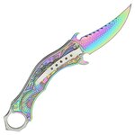 COUTEAU PLIANT KARAMBIT À RESSORT SCK..
