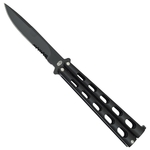COUTEAU PAPILLON BALISONG NOIR SCK POUR TRICKS