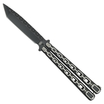 COUTEAU PAPILLON BALISONG SCK MANCHE METAL