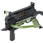 ARBALÈTE RECURVE À ARMEMENT AUTOMATIQUE 80 LBS VERTE.