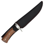 POIGNARD COUTEAU DE CHASSE 32CM MANCHE BOIS SCK + ETUI..