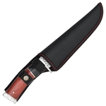 POIGNARD COUTEAU DE CHASSE 30CM MANCHE BOIS SCK + FOURREAU..