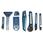 Lot de 8 cutters universel cutter lame acier inoxydable