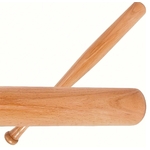 Batte de baseball 46cm compacte en bois résistant...