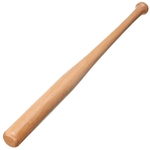 Batte de baseball 46cm compacte en bois résistant.