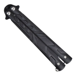 Couteau papillon balisong 22cm noir trick tricks.