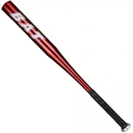Batte de baseball 62,5cm rouge aluminium résistant