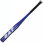 Batte de baseball 62,5cm aluminium bleu résistant.