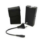 Taser shocker électrique PRAGA 5 000 000 volts compact noir avec sécurité ONOFF