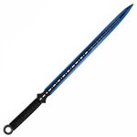 Grande machette épée Albainox 71 cm lame bleue tout acier