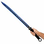 Machette épée Albainox 71 cm tenue en main fond blanc