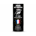 Aérosol anti-agression Punch P100 gel CS ultra puissant fabriqué en France