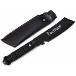 Couteau tactique avec fourreau en simili cuir Extrem Knife