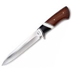 Couteau de chasse SCK 30 cm à lame fixe avec manche en bois