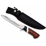 Couteau de chasse SCK 30 cm avec étui en nylon noir