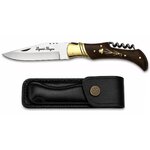 Couteau Laguiole Bougna et étui noir de protection