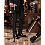 Canne épée serpent cobra élégante utilisée comme bâton de marche