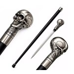 Canne épée Squelette 92cm luxe – Bâton de marche élégant