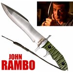 Poignard Rambo 5 officiel inspiré du film Last Blood avec dragonne