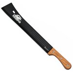 Machette Alligator Albainox 59 cm en acier inoxydable avec manche bois