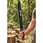 Machette SAVAGE ALBAINOX tenue en main en forêt