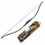 Arc recurve Robin des Bois camouflage 151 cm