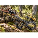 Arbalète à poulies Guillotine-X Camo 185 lbs en forêt