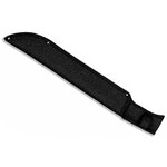 Étui noir en nylon pour machette SCREAM Albainox avec passant de ceinture.