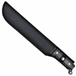 Machette coupe-coupe SCK 45 cm rangée dans son étui noir en nylon avec fermeture à pression.
