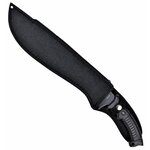 Machette SCH dans son étui de protection noir en nylon.