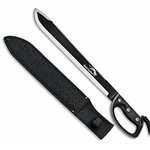 Machette Black Panther 61,5 cm Albainox avec lame Full Tang de 45 cm, manche antidérapant et étui nylon inclus.