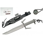 Poignard Marine + kit de survie, couteau - SL1160