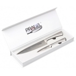 Coffret Pradel Evolution 2 couteaux - gris C8215