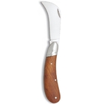 Couteau serpette 18,5cm bois - Albainox2