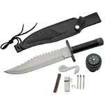 Poignard style Rambo kit de survie - couteau3