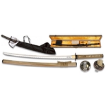 Coffret katana 105cm avec lame carbone - accessoires++