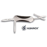 Couteau multifonction acier 3 outils, pince - Albainox