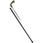 Canne épée 87cm Dragon de marche - métal et laiton..