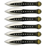 Pack 6 couteaux de lancer 15cm - couteau jet ALBAINOX2.