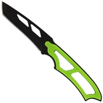 Couteau compact tactique 17,3cm - Tanto full tang, vert..