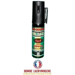 Bombe lacrymogène 25ml GEL POIVRE - aérosol spray lacrymo defense