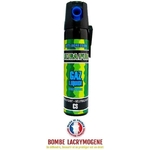Bombe lacrymogène 75ml GAZ CS - aérosol spray lacrymo