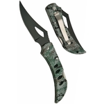 Couteau pliant camouflage 18,8cm - clip ceinture.