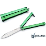 Balisong couteau papillon 23cm aluminium - ALBAINOX