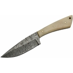 Couteau poignard 20,2cm DAMAS - Damascus full tang.
